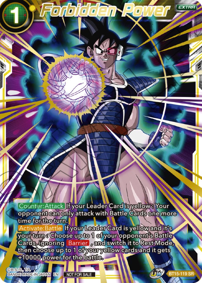 Forbidden Power (Top 32) (BT15-119) [Tournament Promotion Cards] | Odin's Place
