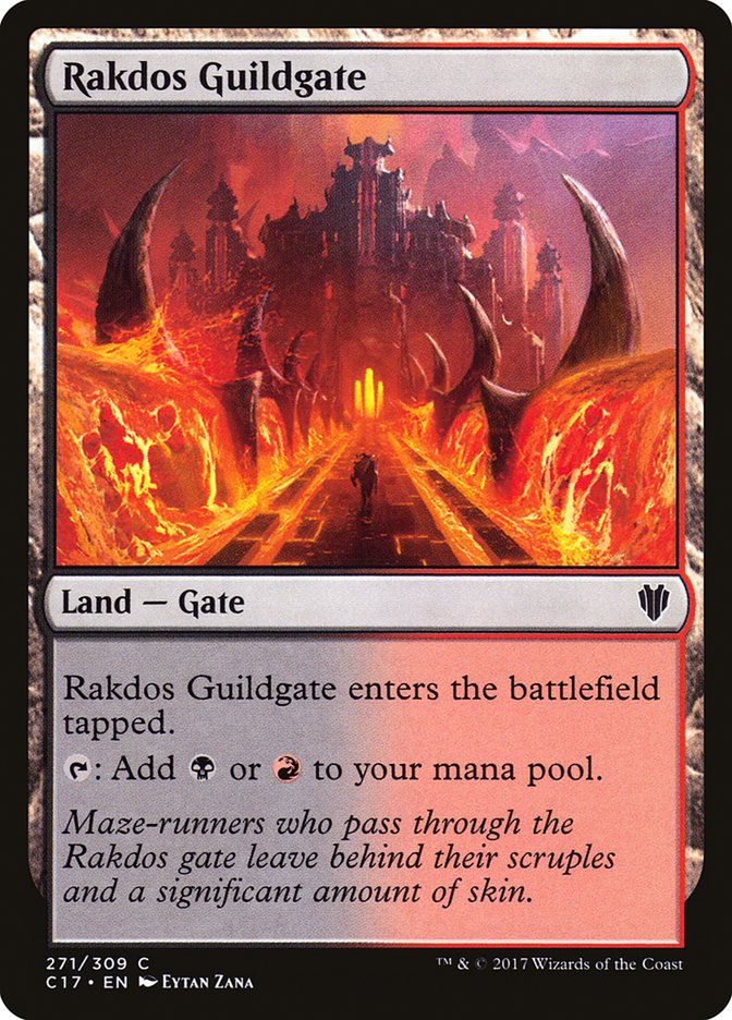 Rakdos Guildgate (271) [Commander 2017] | Odin's Place