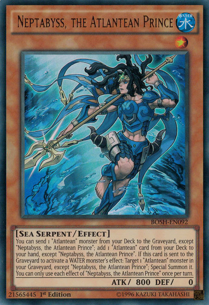 Neptabyss, the Atlantean Prince [BOSH-EN092] Ultra Rare | Odin's Place