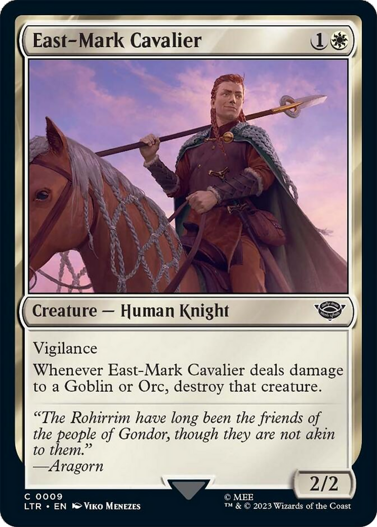 East-Mark Cavalier [The Lord of the Rings: Tales of Middle-Earth] | Odin's Place