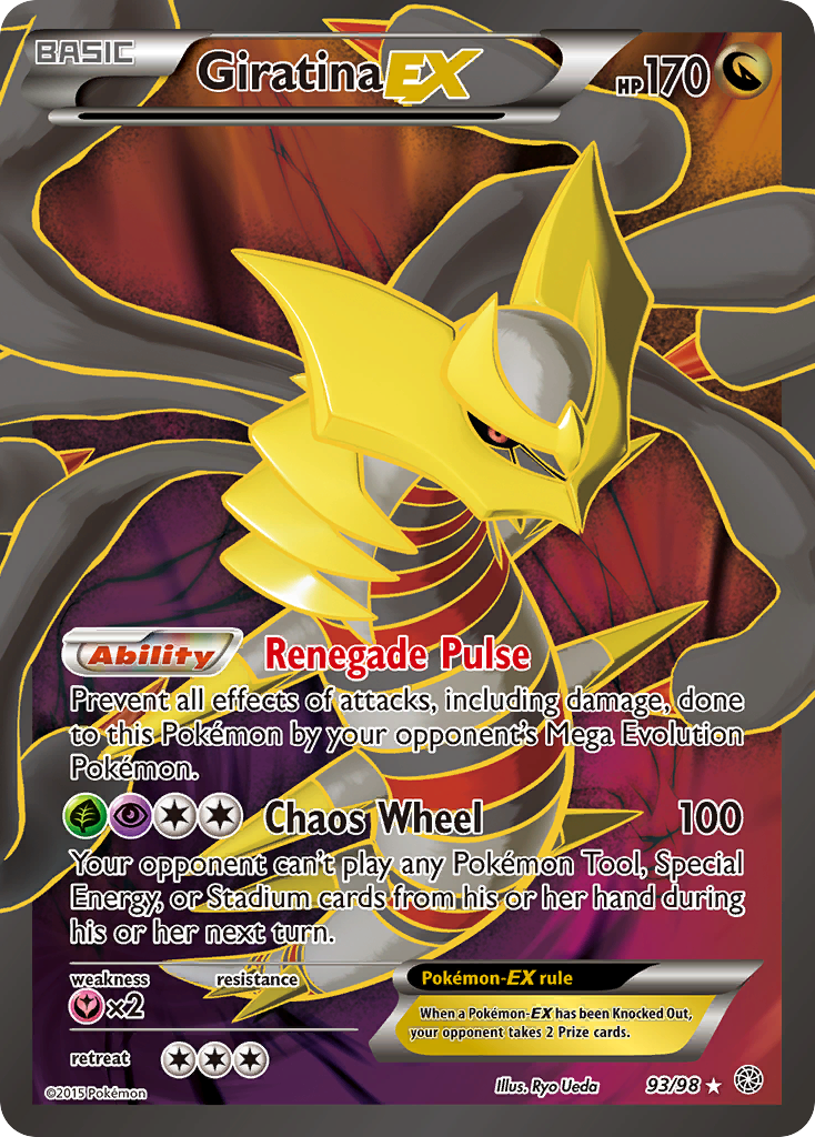 Giratina EX (93/98) [XY: Ancient Origins] | Odin's Place