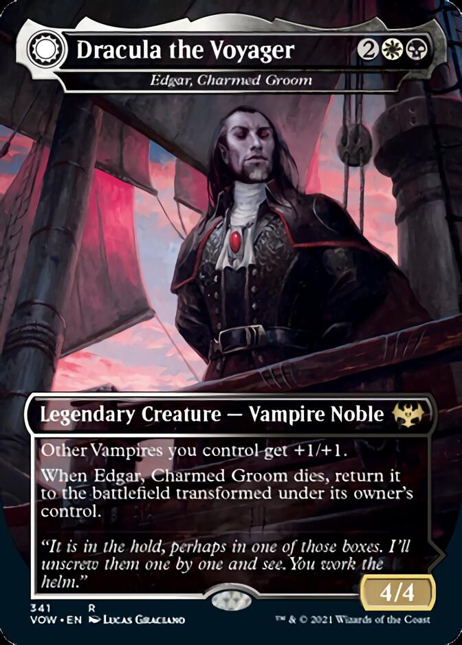 Edgar, Charmed Groom // Edgar Markov's Coffin - Dracula the Voyager // Casket of Native Earth [Innistrad: Crimson Vow] | Odin's Place