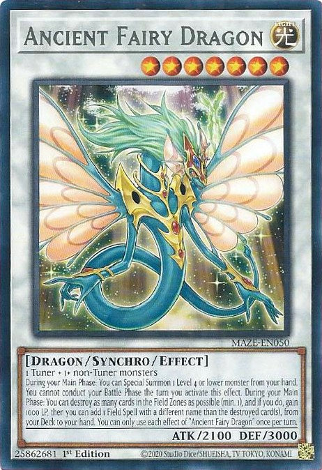 Ancient Fairy Dragon [MAZE-EN050] Rare | Odin's Place