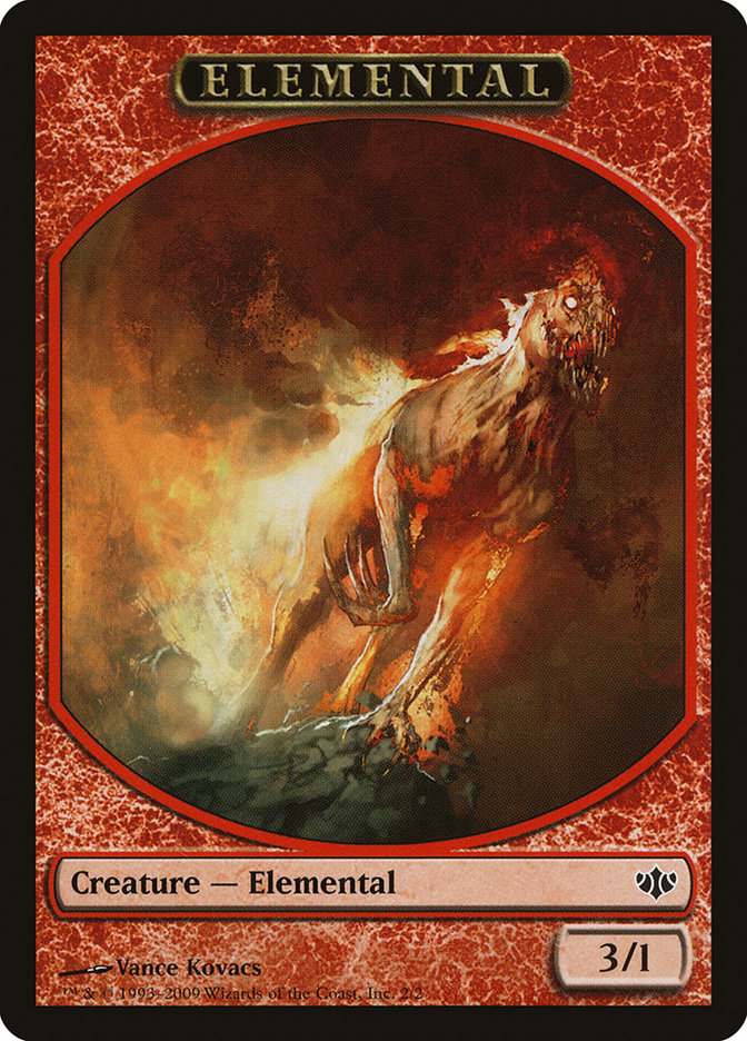 Elemental Token (2) [Conflux Tokens] | Odin's Place
