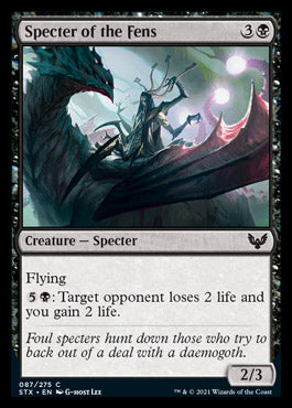 Specter of the Fens [Strixhaven: School of Mages] | Odin's Place