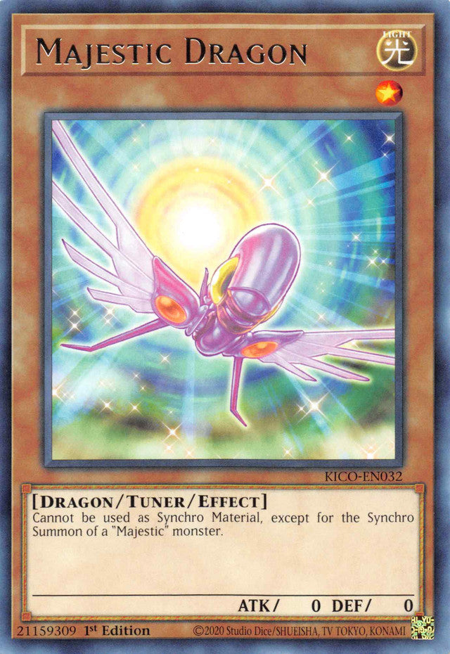 Majestic Dragon [KICO-EN032] Rare | Odin's Place