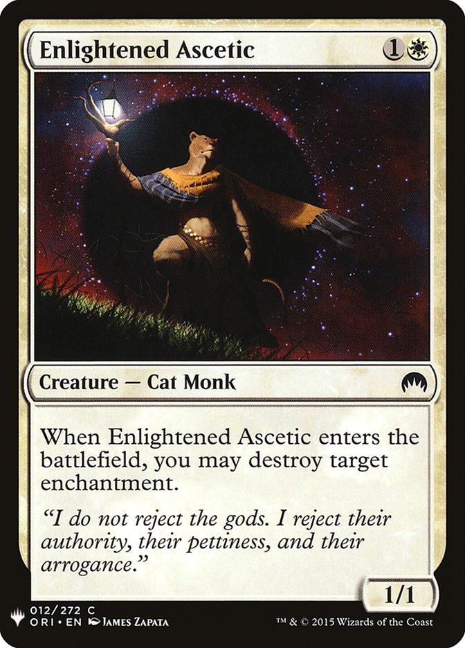 Enlightened Ascetic [Mystery Booster] | Odin's Place