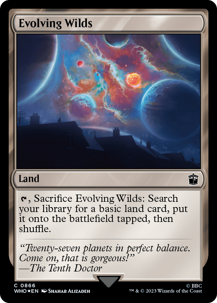Evolving Wilds (Surge Foil) [Doctor Who] | Odin's Place