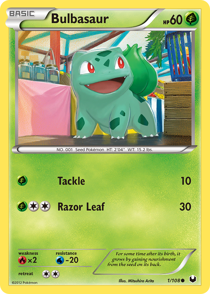 Bulbasaur (1/108) [Black & White: Dark Explorers] | Odin's Place