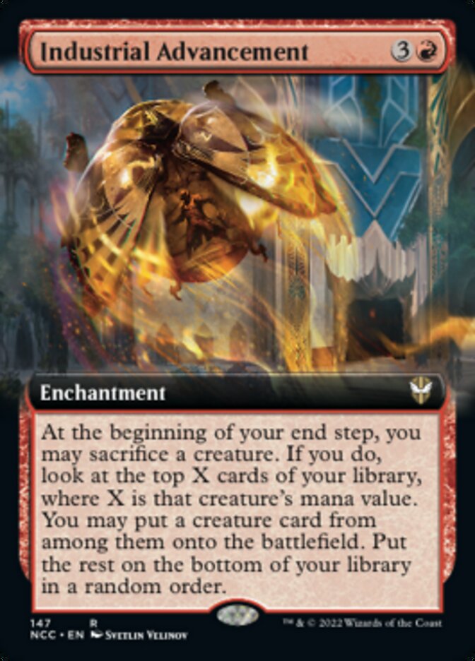 Industrial Advancement (Extended Art) [Streets of New Capenna Commander] | Odin's Place