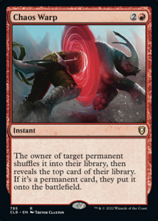 Chaos Warp [Commander Legends: Battle for Baldur's Gate] | Odin's Place