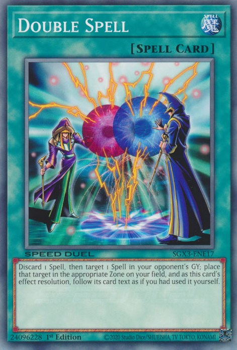 Double Spell [SGX3-ENE17] Common | Odin's Place