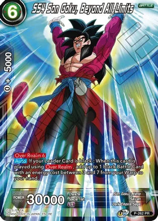 SS4 Son Goku, Beyond All Limits (P-262) [Mythic Booster] | Odin's Place