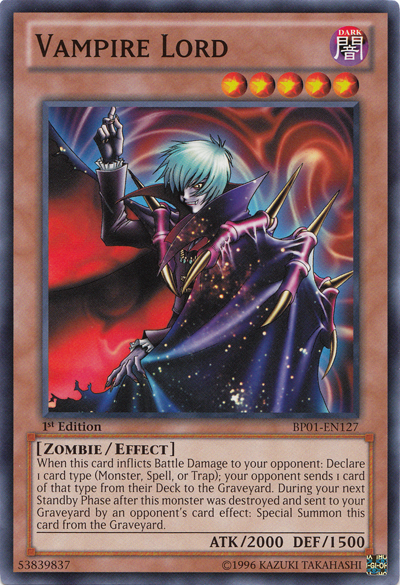 Vampire Lord [BP01-EN127] Common | Odin's Place
