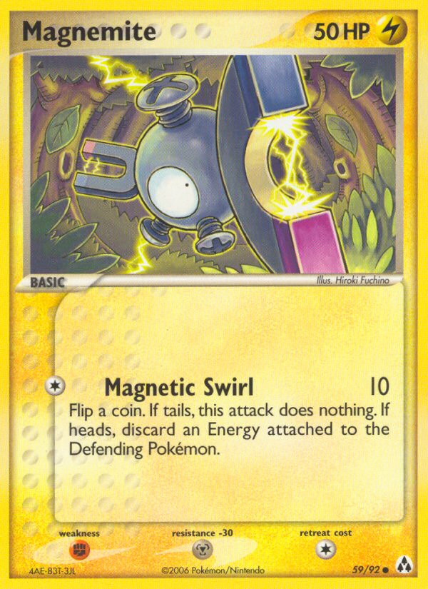 Magnemite (59/92) [EX: Legend Maker] | Odin's Place
