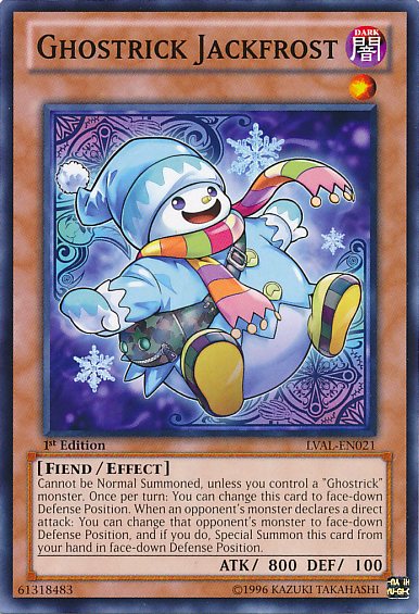 Ghostrick Jackfrost [LVAL-EN021] Common | Odin's Place