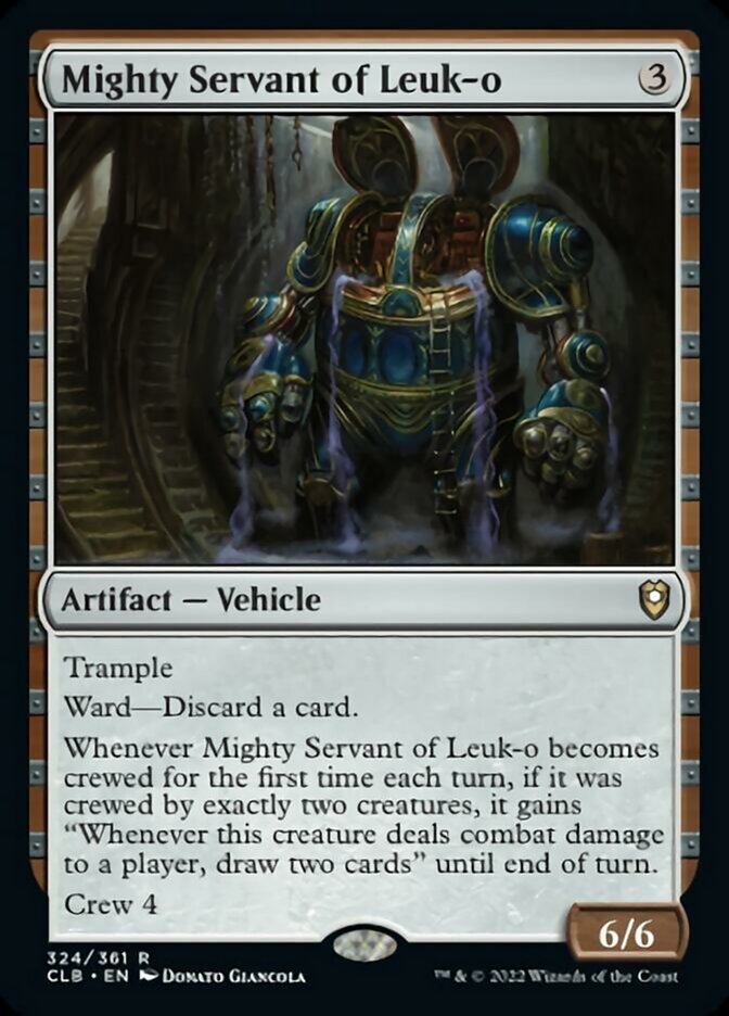 Mighty Servant of Leuk-o [Commander Legends: Battle for Baldur's Gate] | Odin's Place