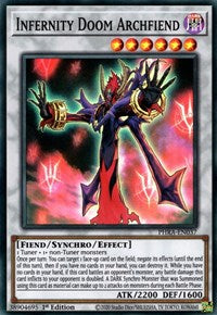 Infernity Doom Archfiend [PHRA-EN037] Super Rare | Odin's Place