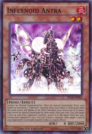Infernoid Antra [SECE-ENS03] Super Rare | Odin's Place
