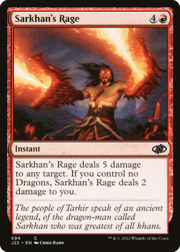 Sarkhan's Rage [Jumpstart 2022] | Odin's Place