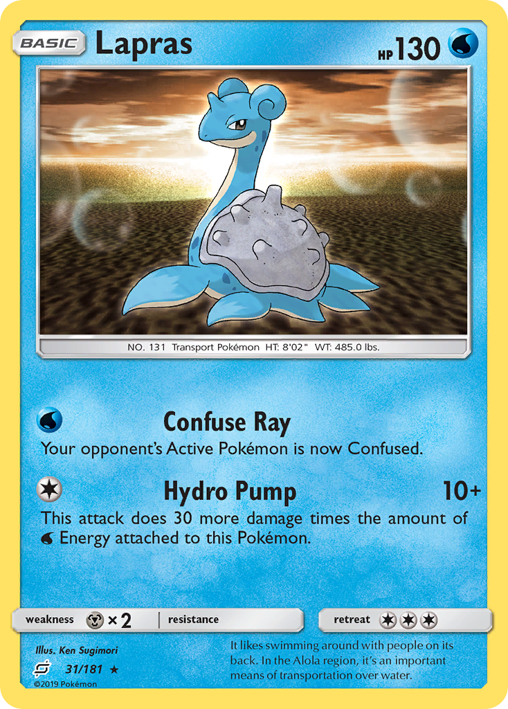 Lapras (31/181) [Sun & Moon: Team Up] | Odin's Place