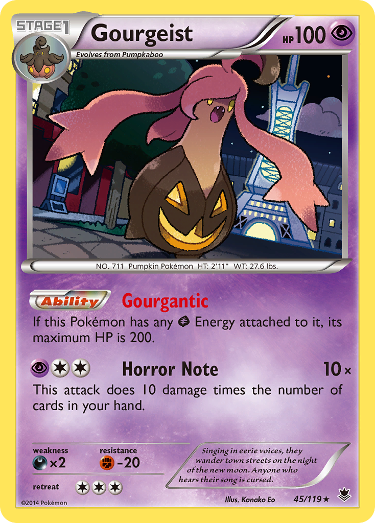 Gourgeist (45/119) [XY: Phantom Forces] | Odin's Place