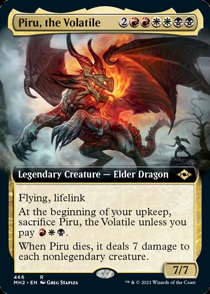 Piru, the Volatile (Extended Art) [Modern Horizons 2] | Odin's Place