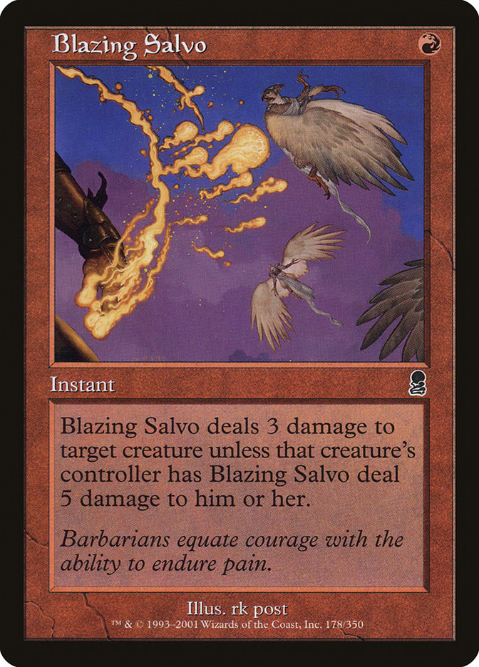 Blazing Salvo (178) [Odyssey] | Odin's Place