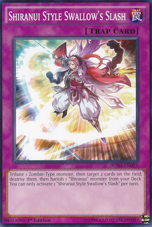 Shiranui Style Swallow's Slash [BOSH-EN075] Common | Odin's Place