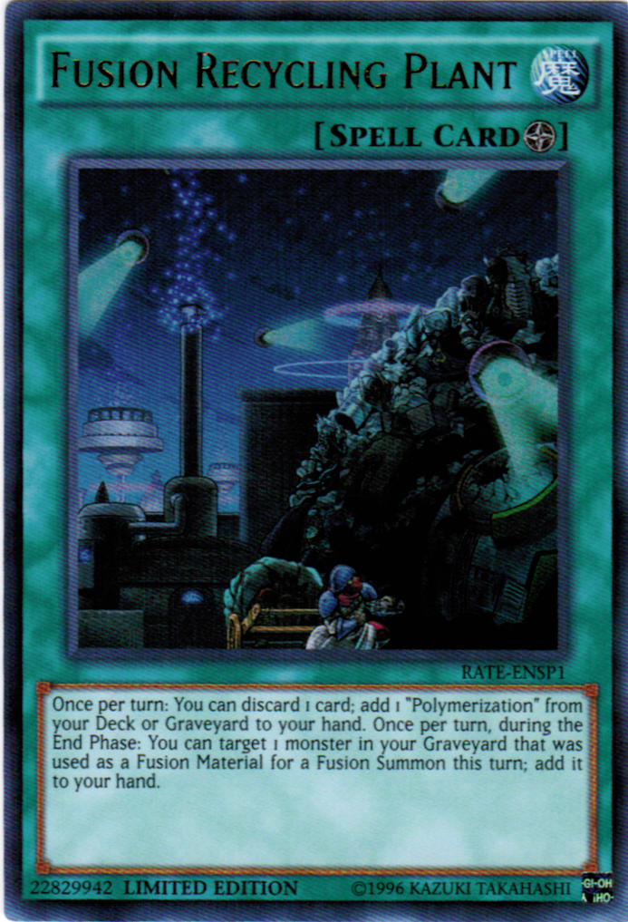 Fusion Recycling Plant (RATE-ENSP1) [RATE-ENSP1] Ultra Rare | Odin's Place