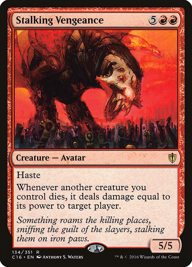 Stalking Vengeance (134) [Commander 2016] | Odin's Place