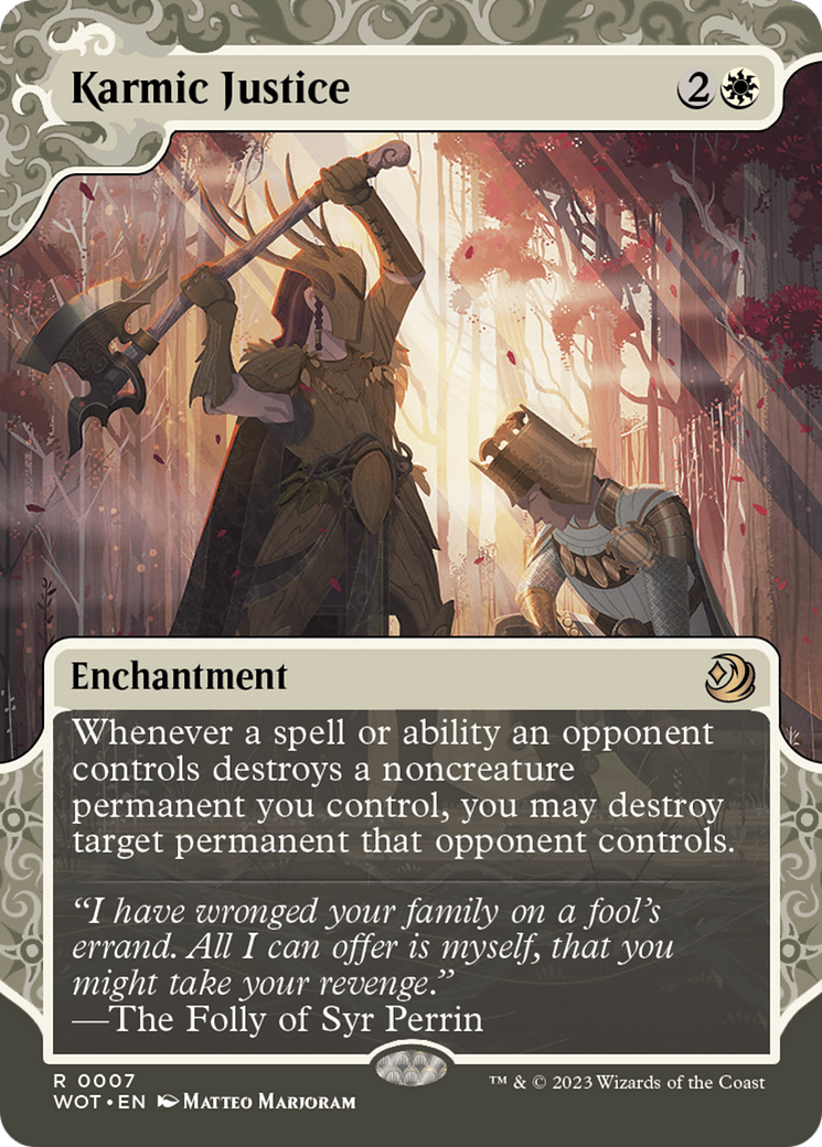 Karmic Justice [Wilds of Eldraine: Enchanting Tales] | Odin's Place