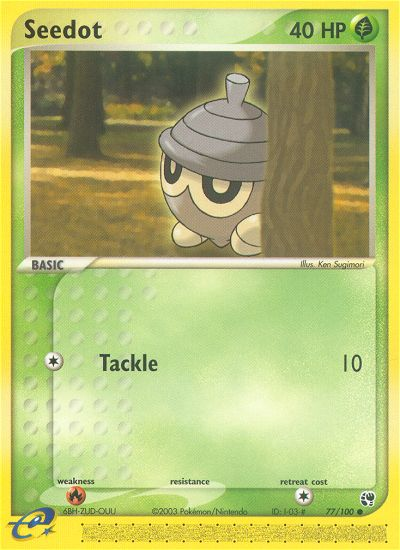 Seedot (77/100) [EX: Sandstorm] | Odin's Place