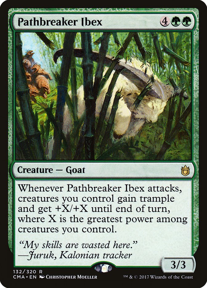 Pathbreaker Ibex (132) [Commander Anthology] | Odin's Place