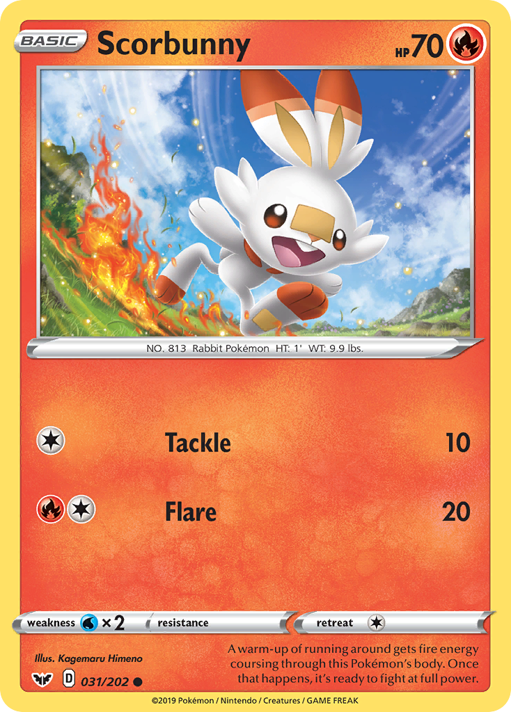 Scorbunny (031/202) [Sword & Shield: Base Set] | Odin's Place