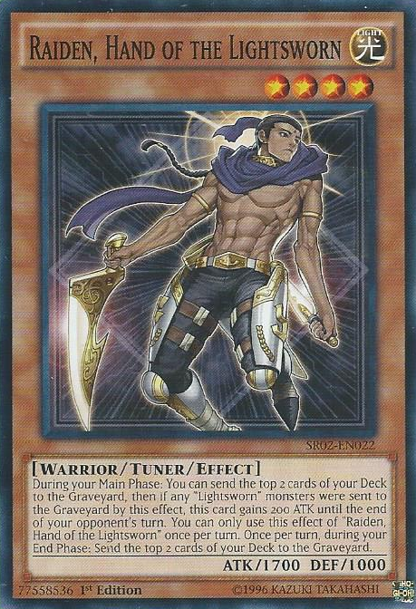Raiden, Hand of the Lightsworn [SR02-EN022] Common | Odin's Place