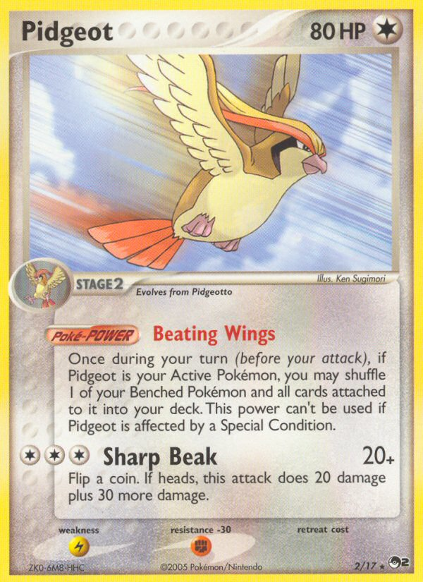 Pidgeot (2/17) [POP Series 2] | Odin's Place
