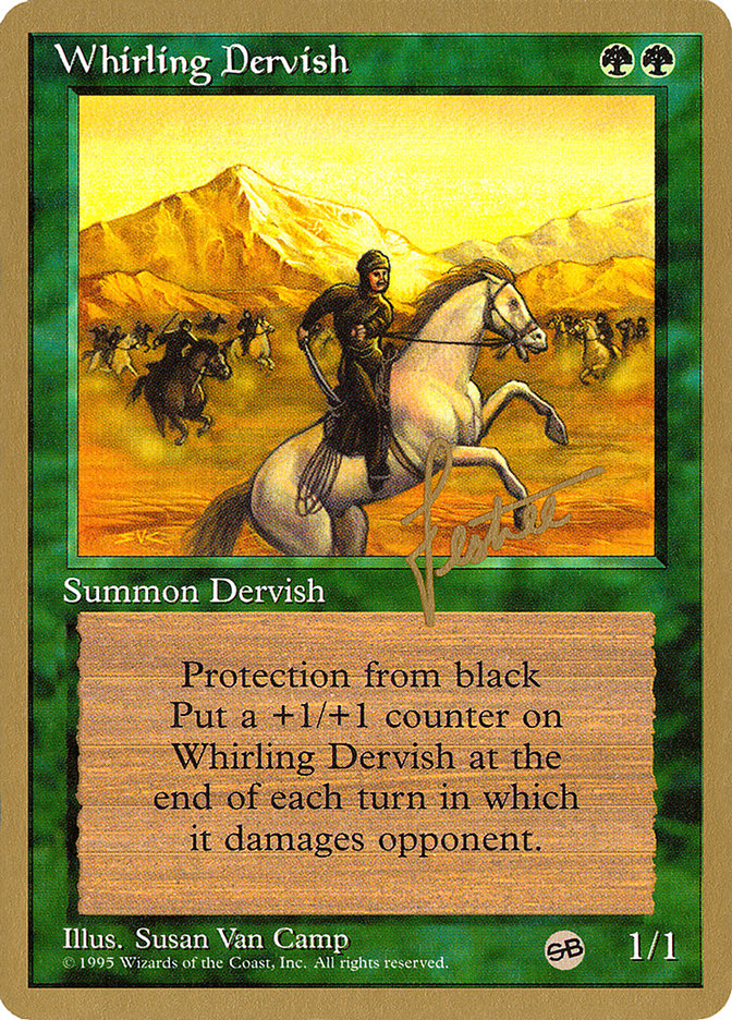 Whirling Dervish (Bertrand Lestree) (SB) [Pro Tour Collector Set] | Odin's Place