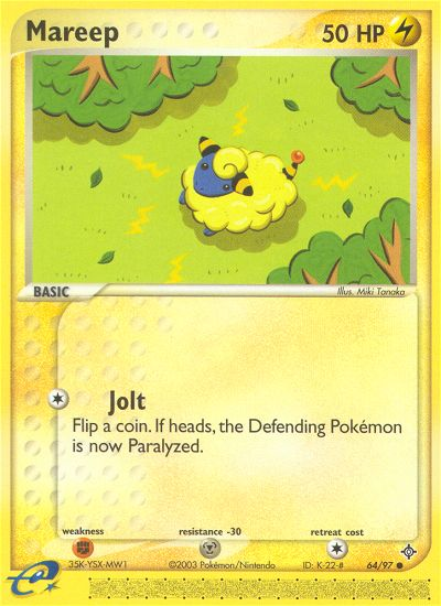 Mareep (64/97) [EX: Dragon] | Odin's Place