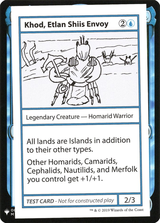 Khod, Etlan Shiis Envoy [Mystery Booster Playtest Cards] | Odin's Place