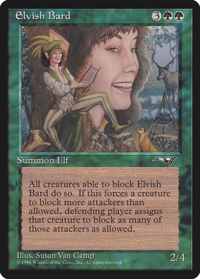 Elvish Bard (87) [Alliances] | Odin's Place