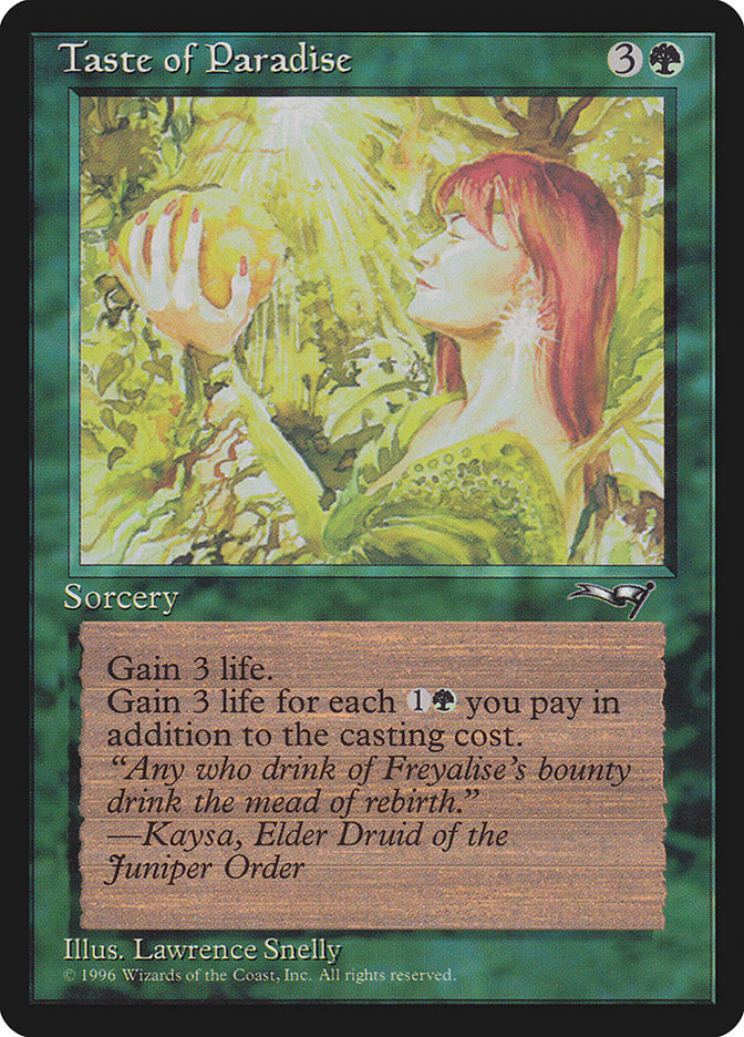 Taste of Paradise (Holding Fruit) [Alliances] | Odin's Place