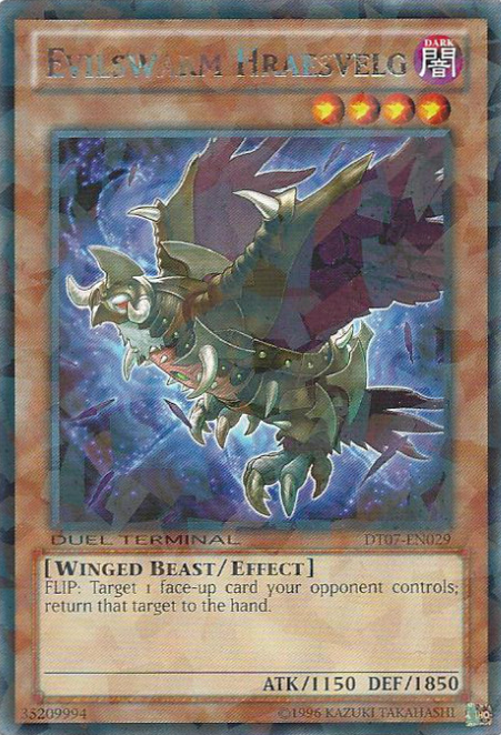 Evilswarm Hraesvelg [DT07-EN029] Rare | Odin's Place