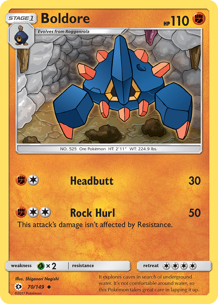 Boldore (70/149) [Sun & Moon: Base Set] | Odin's Place