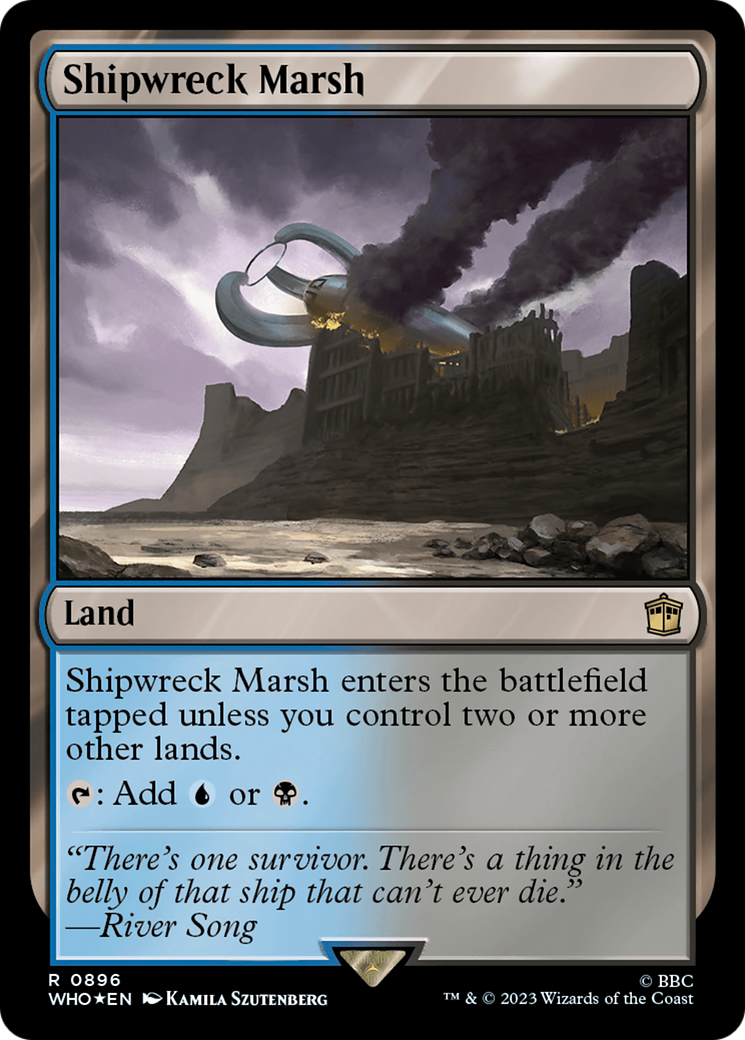 Shipwreck Marsh (Surge Foil) [Doctor Who] | Odin's Place