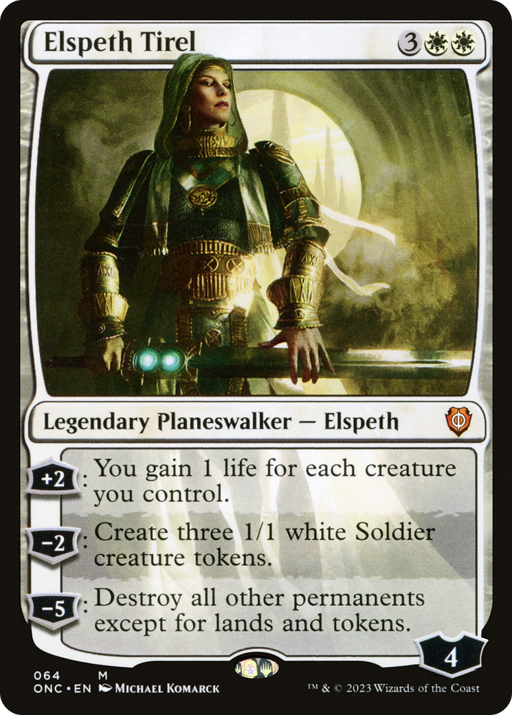 Elspeth Tirel [Phyrexia: All Will Be One Commander] | Odin's Place