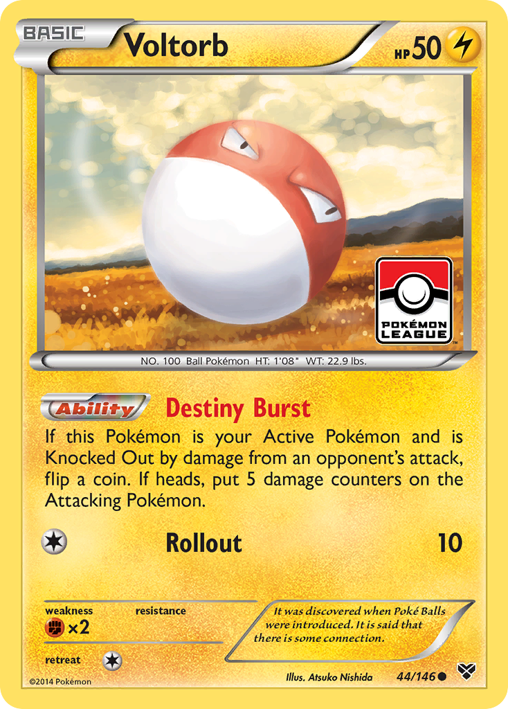 Voltorb (44/146) [XY: Base Set] | Odin's Place