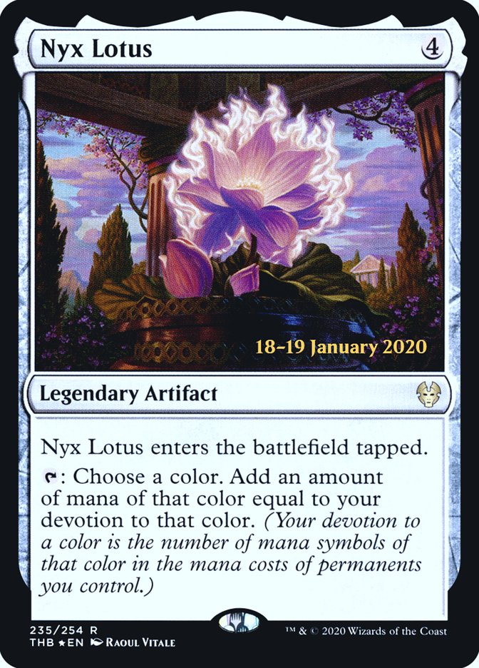 Nyx Lotus [Theros Beyond Death Prerelease Promos] | Odin's Place