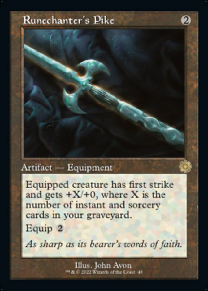 Runechanter's Pike (Retro) [The Brothers' War Retro Artifacts] | Odin's Place