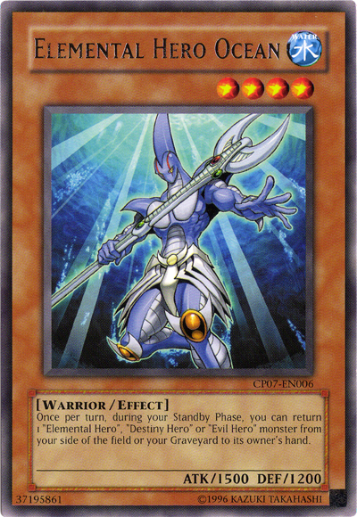 Elemental Hero Ocean [CP07-EN006] Rare | Odin's Place